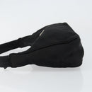 PRADA Hand Bag Nylon Black Silver Auth am9354-4