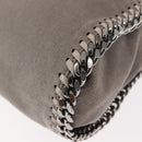 Stella MacCartney Chain Falabella Bag polyester 2way Gray 371223 Auth am9356-13