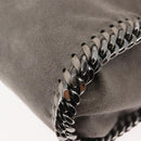 Stella MacCartney Chain Falabella Bag polyester 2way Gray 371223 Auth am9356-15