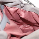 Stella MacCartney Chain Falabella Bag polyester 2way Gray 371223 Auth am9356-19