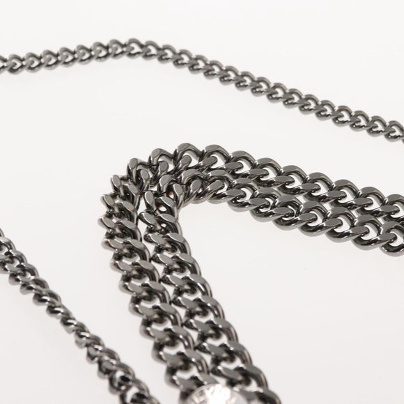 Stella MacCartney Chain Falabella Bag polyester 2way Gray 371223 Auth am9356