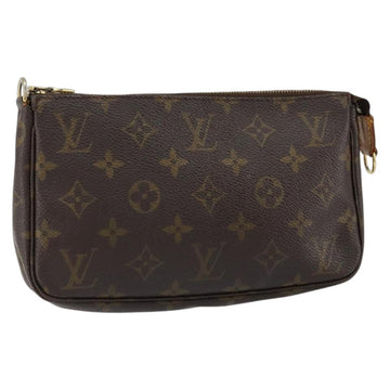 LOUIS VUITTON Monogram Pochette Accessoires Pouch M51980 LV Auth am9360