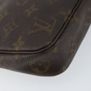 LOUIS VUITTON Monogram Pochette Accessoires Pouch M51980 LV Auth am9360-16