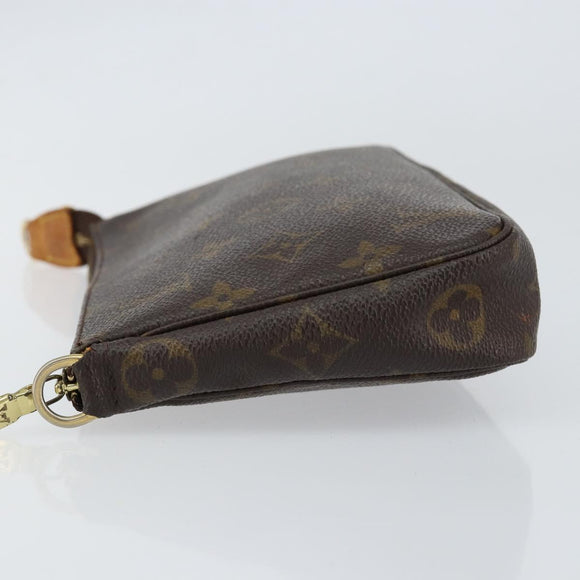 LOUIS VUITTON Monogram Pochette Accessoires Pouch M51980 LV Auth am9360