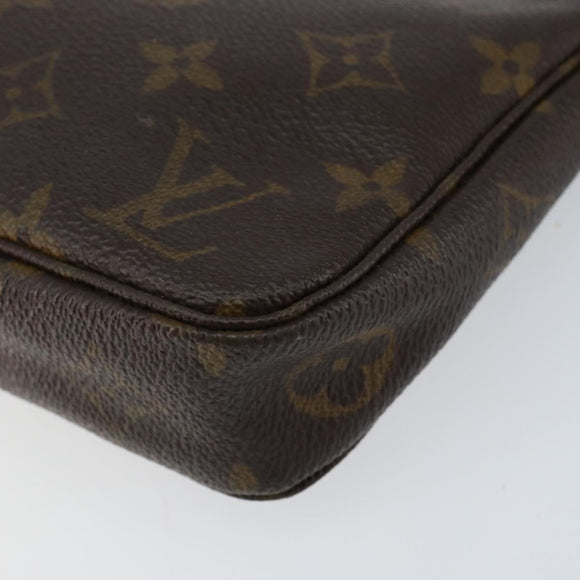 LOUIS VUITTON Monogram Pochette Accessoires Pouch M51980 LV Auth am9360