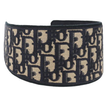 Christian Dior Trotter Canvas Oblique Katyusha Navy Auth am9365M