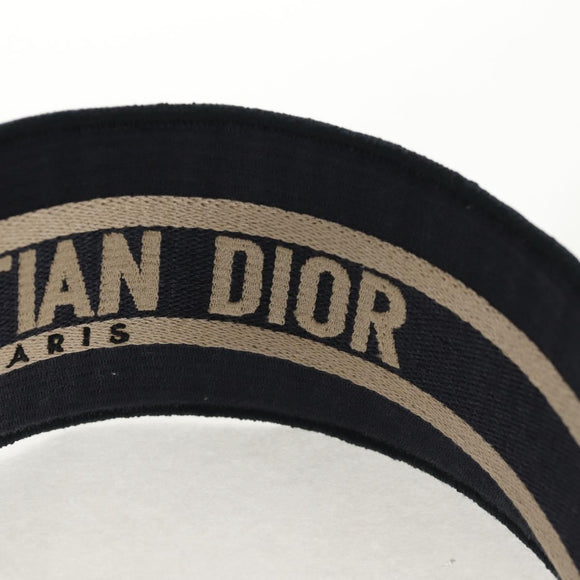 Christian Dior Trotter Canvas Oblique Katyusha Navy Auth am9365M