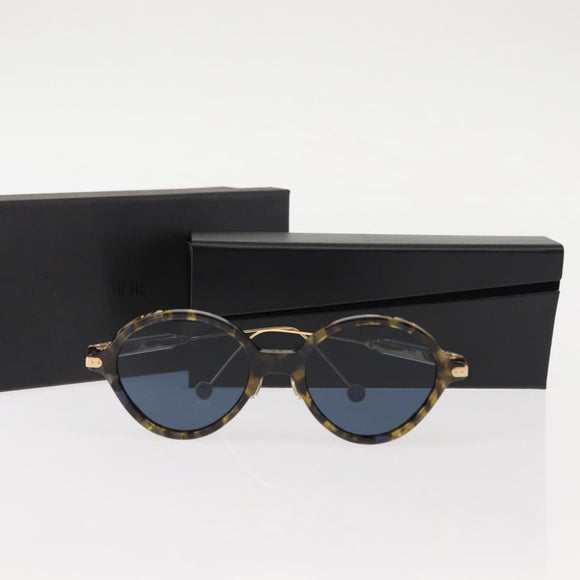 Christian Dior Sunglasses metal Gold Auth am9369