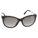 GUCCI Web Sherry Line Sunglasses plastic Dark Brown Auth am9370V-1
