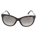 GUCCI Web Sherry Line Sunglasses plastic Dark Brown Auth am9370V-2