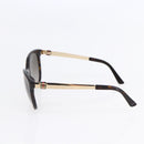 GUCCI Web Sherry Line Sunglasses plastic Dark Brown Auth am9370V-5