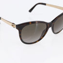 GUCCI Web Sherry Line Sunglasses plastic Dark Brown Auth am9370V-6