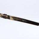 GUCCI Web Sherry Line Sunglasses plastic Dark Brown Auth am9370V-9