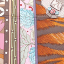 HERMES Carre 90 Scarf LA FEMME AUX SEMELLES DE VENT Silk Pink Auth am9373-7