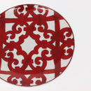 HERMES Guadalquivir Dessert plate Pottery 2Set Auth am9375-12