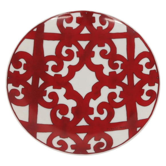 HERMES Guadalquivir Dessert plate Pottery 2Set Auth am9375