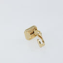 Christian Dior Earring metal Gold Blue Auth am9378-5