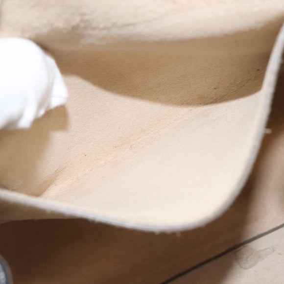 Chloe Chain Drew Shoulder Bag Leather Black Gold Auth am9382