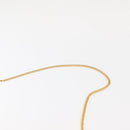 Chloe Chain Drew Shoulder Bag Leather Black Gold Auth am9382-14