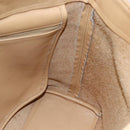 Coach Tote Bag Leather Beige Auth am9383-19