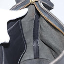 Coach Shoulder Bag Leather Black Gold Auth am9384-19