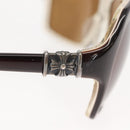 Chrome Hearts CH Plus Sunglasses plastic Brown Auth am9388V-17