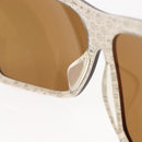 Chrome Hearts CH Plus Sunglasses plastic Brown Auth am9388V-7