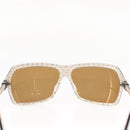 Chrome Hearts CH Plus Sunglasses plastic Brown Auth am9388V-2