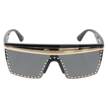 VERSACE Sunglasses plastic Black Gold Auth am9389V - 0