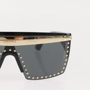 VERSACE Sunglasses plastic Black Gold Auth am9389V-5