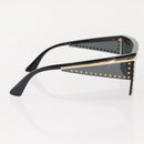 VERSACE Sunglasses plastic Black Gold Auth am9389V-7