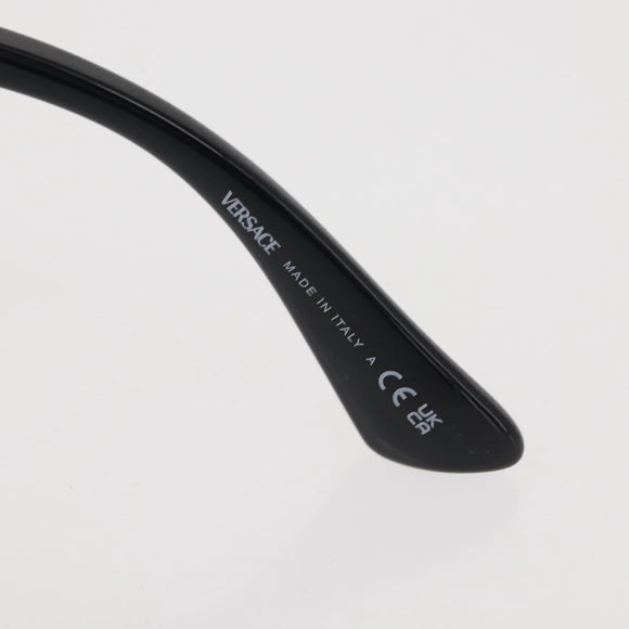 VERSACE Sunglasses plastic Black Gold Auth am9389V