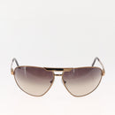 Salvatore Ferragamo Sunglasses metal Bronze Auth am9390-13