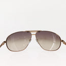 Salvatore Ferragamo Sunglasses metal Bronze Auth am9390-2