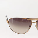 Salvatore Ferragamo Sunglasses metal Bronze Auth am9390-3