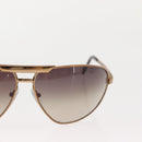 Salvatore Ferragamo Sunglasses metal Bronze Auth am9390-4