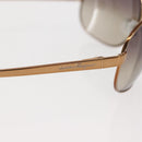 Salvatore Ferragamo Sunglasses metal Bronze Auth am9390-6