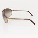 Salvatore Ferragamo Sunglasses metal Bronze Auth am9390-7