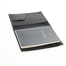 BURBERRY Nova Check Planner Case Canvas Leather Beige Black 146241 Auth am9392V-8