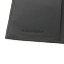 BURBERRY Nova Check Planner Case Canvas Leather Beige Black 146241 Auth am9392V-10