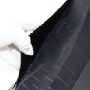 BURBERRY Nova Check Planner Case Canvas Leather Beige Black 146241 Auth am9392V-20