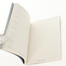 BURBERRY Nova Check Planner Case Canvas Leather Beige Black 146241 Auth am9392V-23