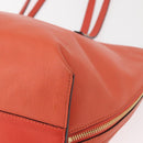 Chloe Dylan Tote Bag Leather Gold salmon pink Auth am9397-16