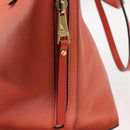 Chloe Dylan Tote Bag Leather Gold salmon pink Auth am9397-17