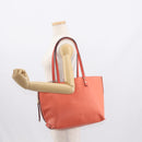 Chloe Dylan Tote Bag Leather Gold salmon pink Auth am9397-23