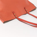 Chloe Dylan Tote Bag Leather Gold salmon pink Auth am9397-6
