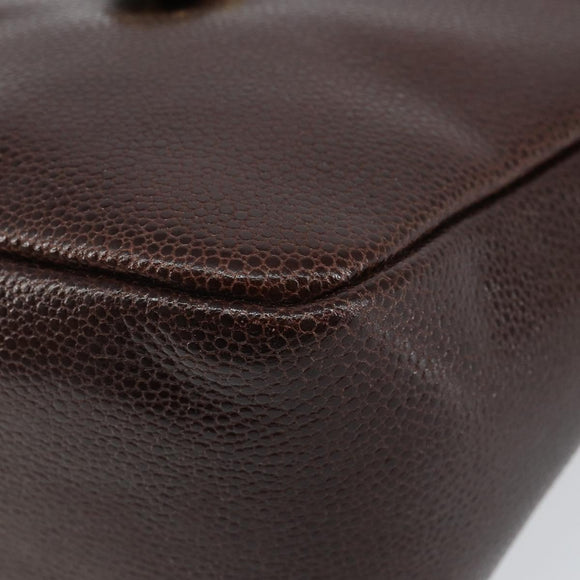 GIVENCHY Umhängetasche Leder geprägt Dunkelbraun Gold Original am9398