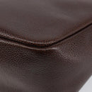GIVENCHY Umhängetasche Leder geprägt Dunkelbraun Gold Original am9398-15