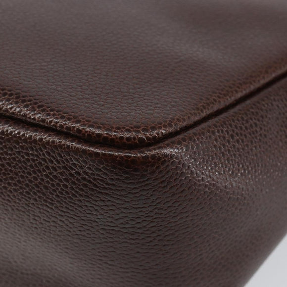 GIVENCHY Umhängetasche Leder geprägt Dunkelbraun Gold Original am9398