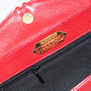 GIVENCHY Shoulder Bag Leather Embossed 2way Black Auth am9401-19